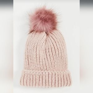 Hat Attack - Bryce Hat pink Beanie pom-pom women